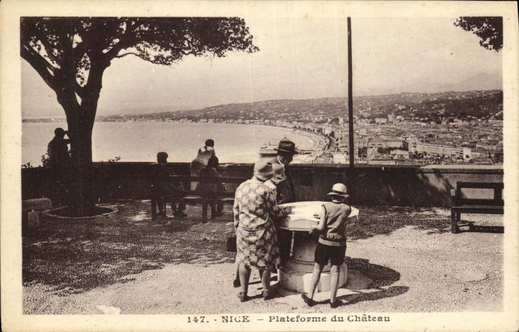 CPA Nice Plateforme du Chateau