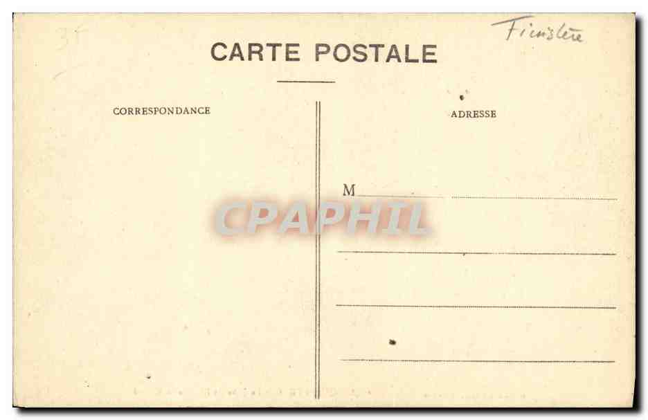 CPA Quimperle Le Jube de L Eglise St Michel Enfants — Rückseite