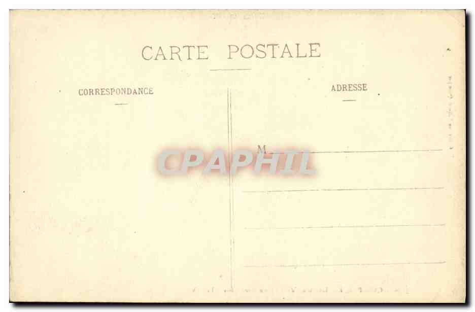 CPA Quimperle Interieur de L Eglise Sainte Croix Le jube  — Rückseite