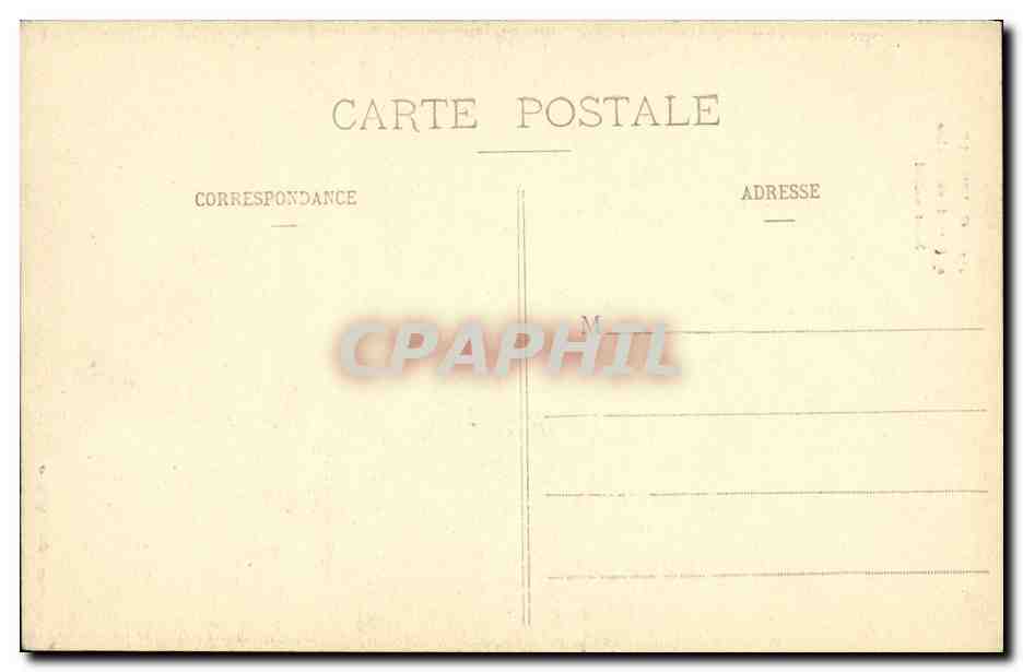 CPA Quimperle Le Portail de L Eglise Saint Michel — Rückseite