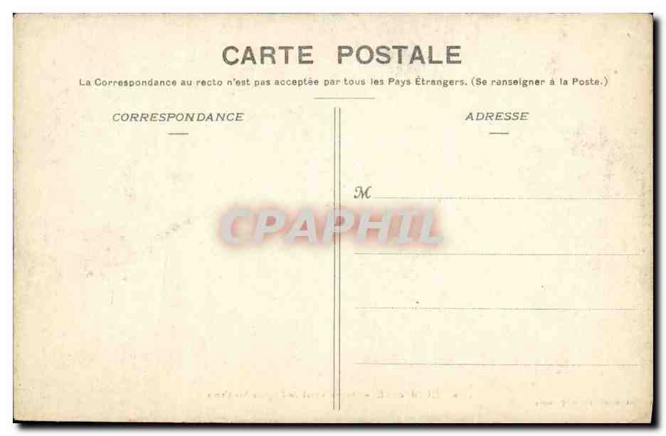 CPA Quimperle Maitre Autel de L Eglise Ste Croix — Rückseite