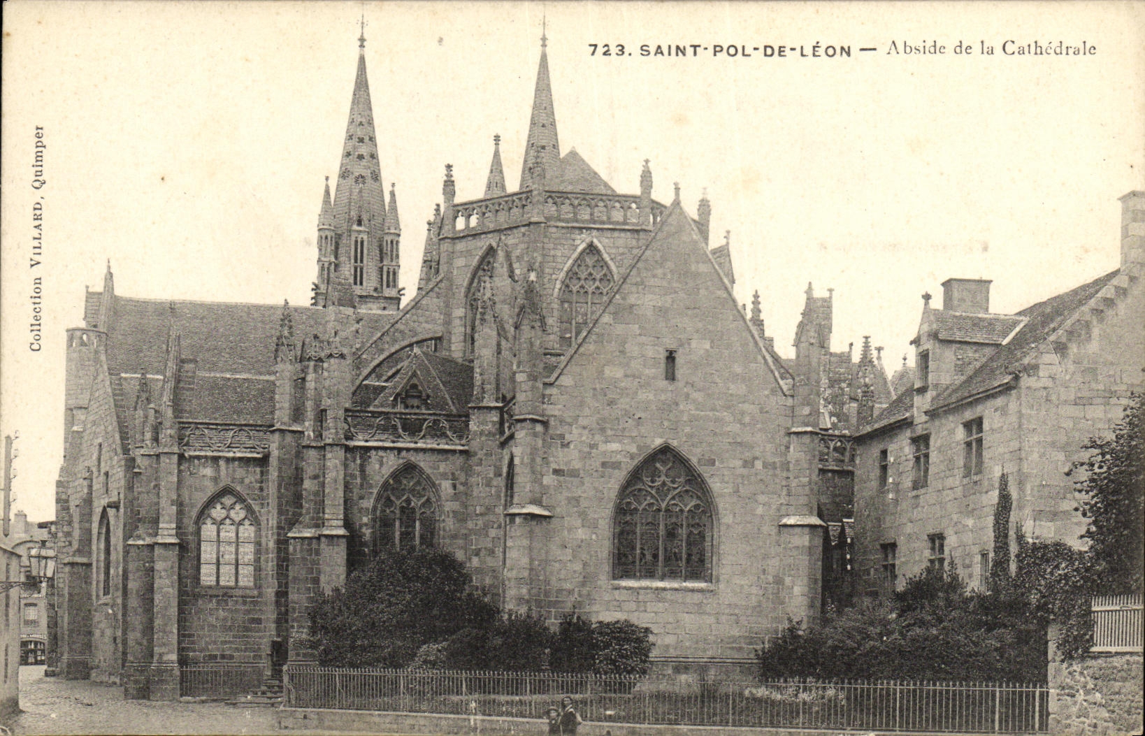 CPA Saint Pol Leon Abside de la Cathedrale