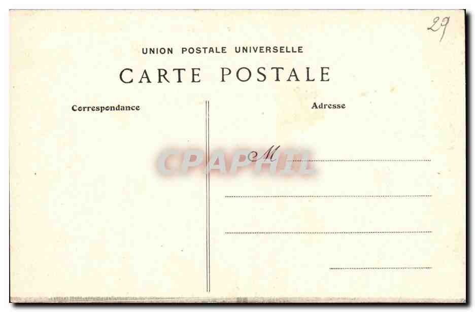 CPA Saint Pol Leon Abside de la Cathedrale — Rückseite