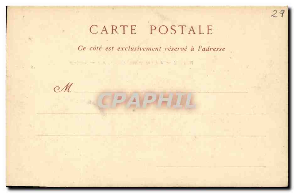 CPA Saint Pol de Leon Vue Generale prise de la Gare — Rückseite