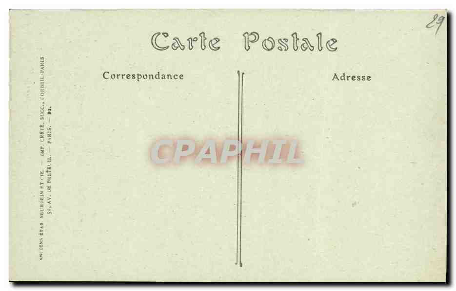 CPA Saint Pol de Leon Le Porche de Creisker — Rückseite
