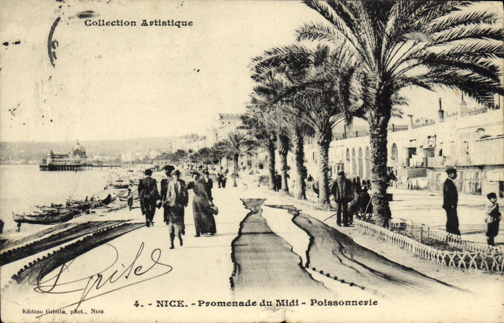 CPA Nice La Jetee Promenade du Midi