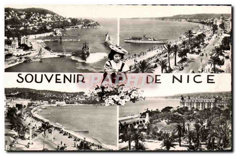 CPA Nice La Cote D Azur