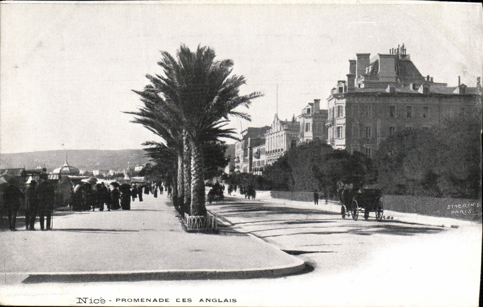 CPA Nice Promenade Les Anglais