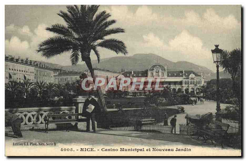 CPA Nice Casino Municipal et Nouveau Jardin