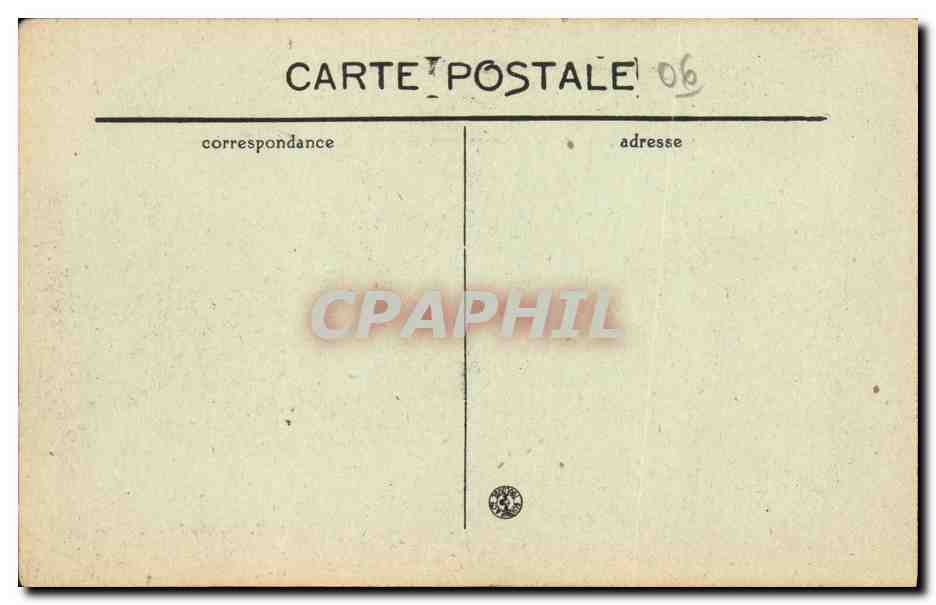 CPA Nice Promenade des Anglais et Jette Promenade — Rückseite