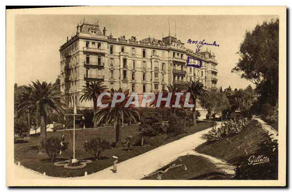 CPA Le Grand Hotel De Cimiez 