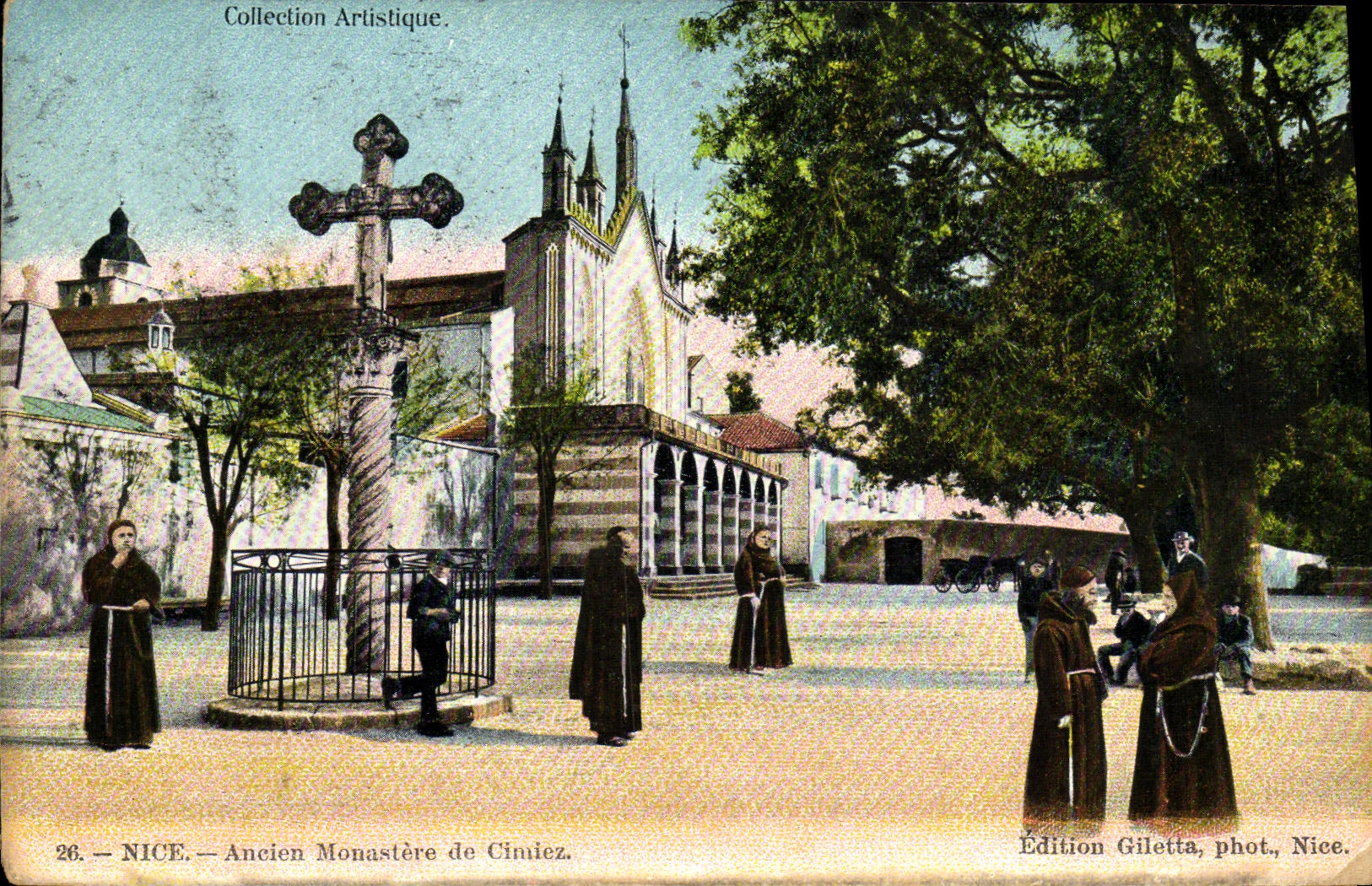 CPA Nice Ancien Monastere de Cimiez