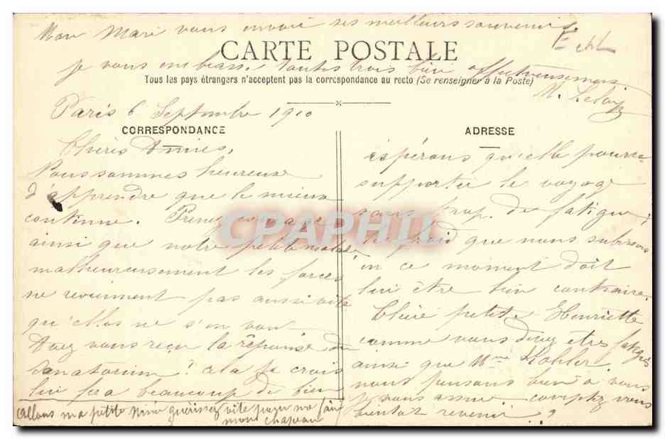 CPA Chateau de Chateaudun Facade Ouest Pecheur Peche — Verso