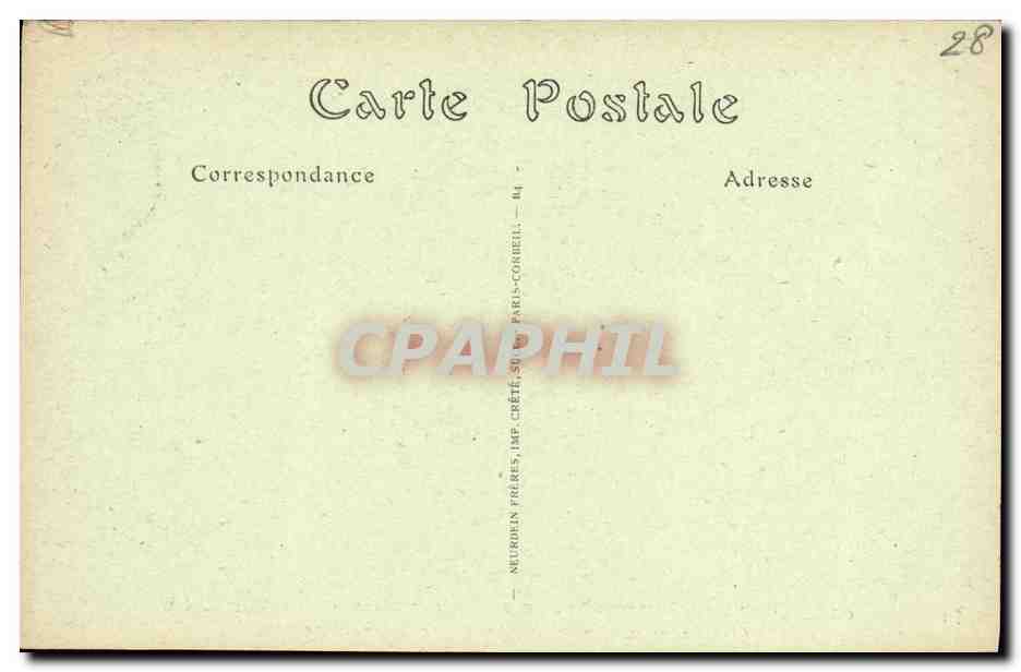 CPA Cathedrale de Chartres Fragment du Tour du Choeur XVl siecle — Verso