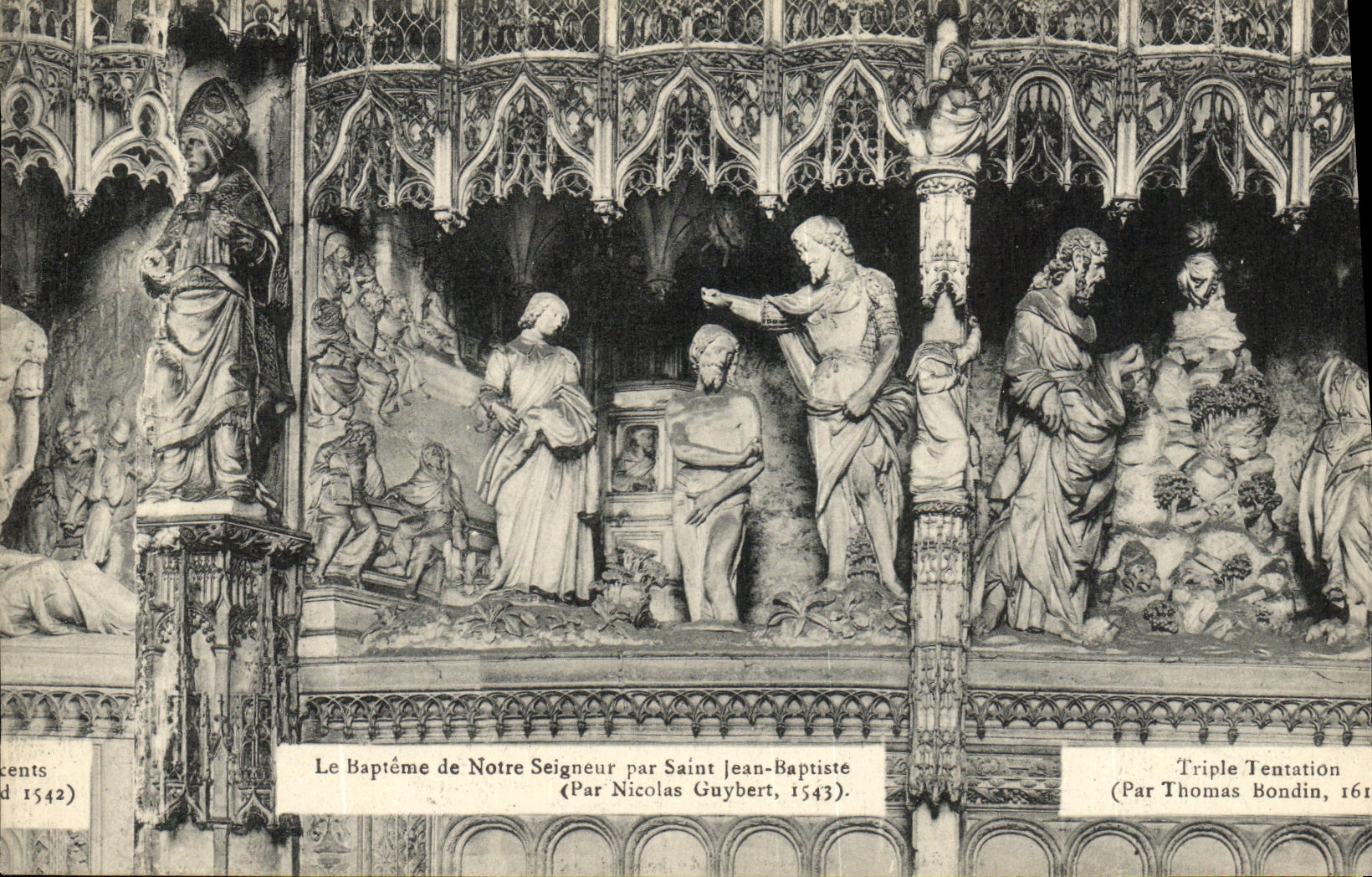 CPA Le Bapteme de Notre Seigneur par Saint Jean Baptiste Chartres