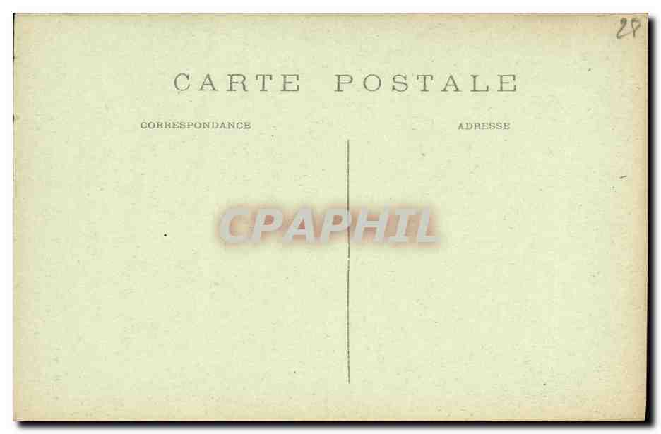 CPA Cathedrale de Chartres Femme de Job Portail Nord Xlll e siecle — Verso