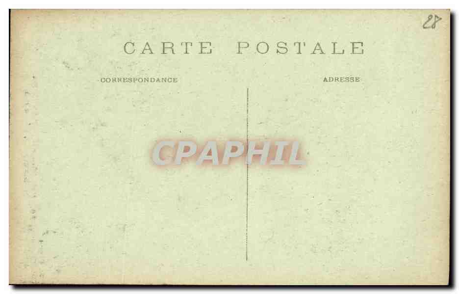 CPA Cathedrale de Chartres Le Desespoir Portail Sud  — Verso