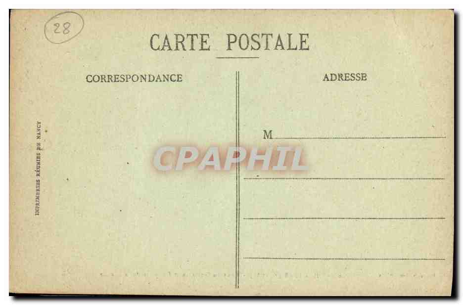 CPA Chartres Pont du Massacre et Chapelle de la Breche — Rückseite