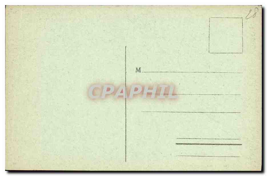 CPA Chartres La Cathedrale Restes de l Ancien Jube Xlll e siecle Apparition des anges aux bergers de Bethleem — Verso
