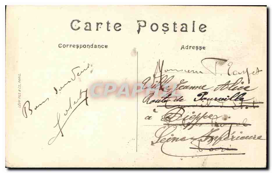 Chartres — Le Portail Royal de la Cathédrale et la Rosace.-LL. — Reverso