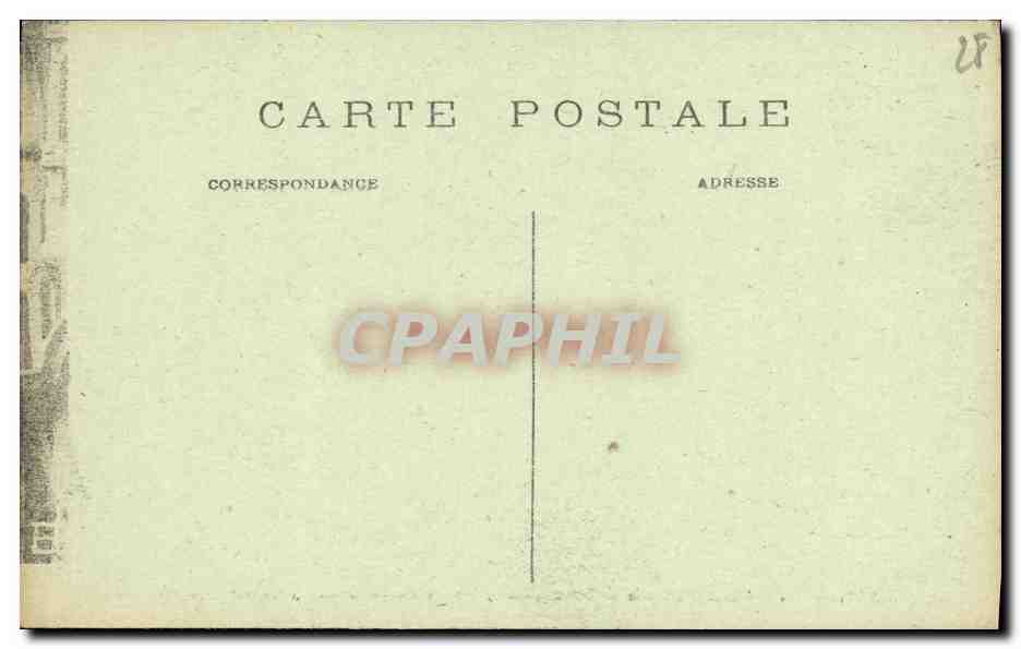 CPA Cathedrale de Chartres Visitation Nativite de Jesus — Verso