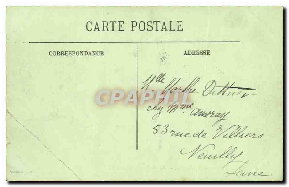CPA Maintenon Chateau Facade Meridionale — Verso