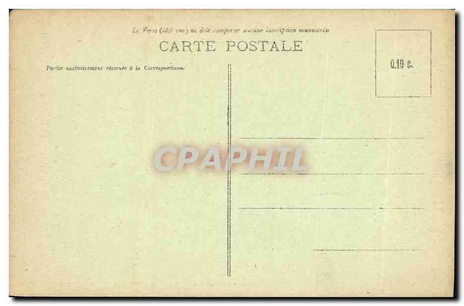 Château de Maintenon — Louis XIV bénissant son petit-fils — G. Fouault, édit. Dreux — Rückseite