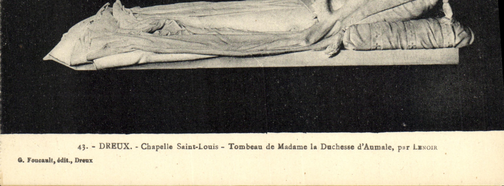 Tumba de la Duquesa de Aumale — Capilla de San Luis — Dreux — de Lenoir