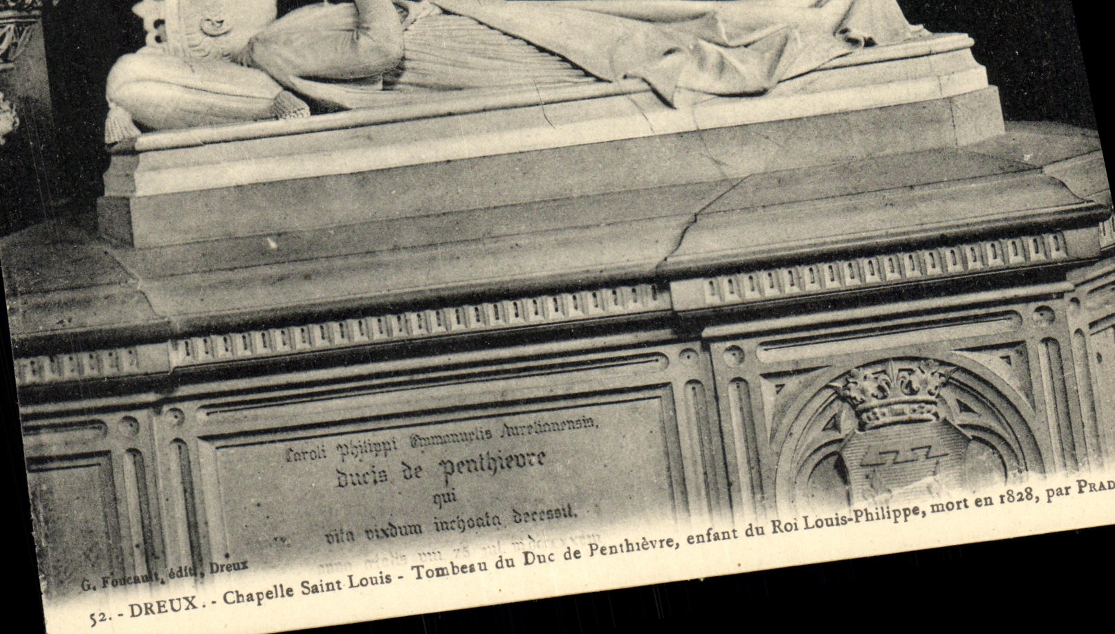 Tumba del Duque de Penthièvre — Capilla de San Luis — Dreux