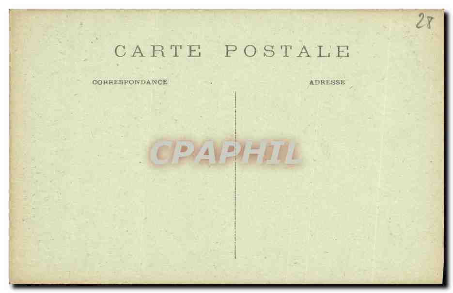 CPA Chartres La Cathedrale Ami de Job Portail Nord — Verso