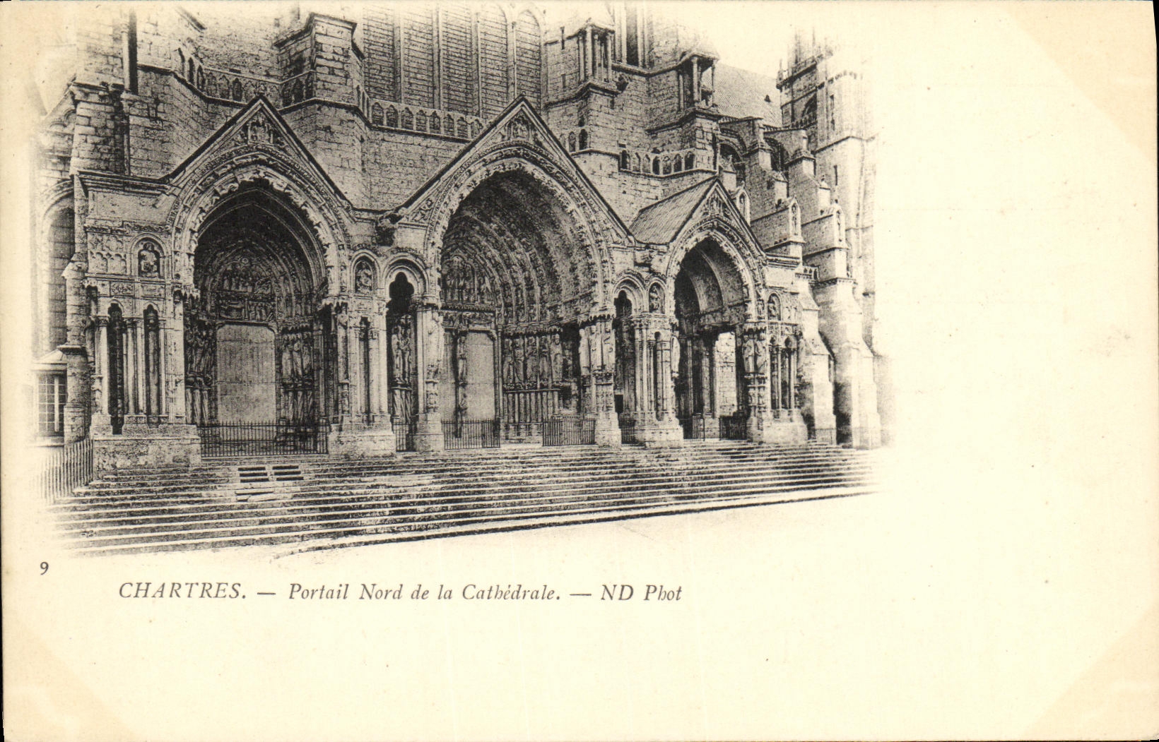Chartres — Portail Nord de la Cathédrale — ND Pbot
