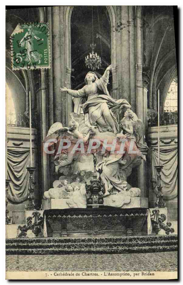 CPA Chartres de Cathedrale L Assomption Par Bridan