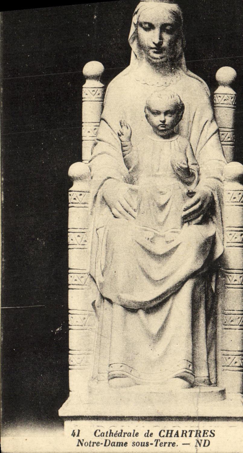 Notre-Dame sous-Terre — Cathédrale de CHARTRES — ND