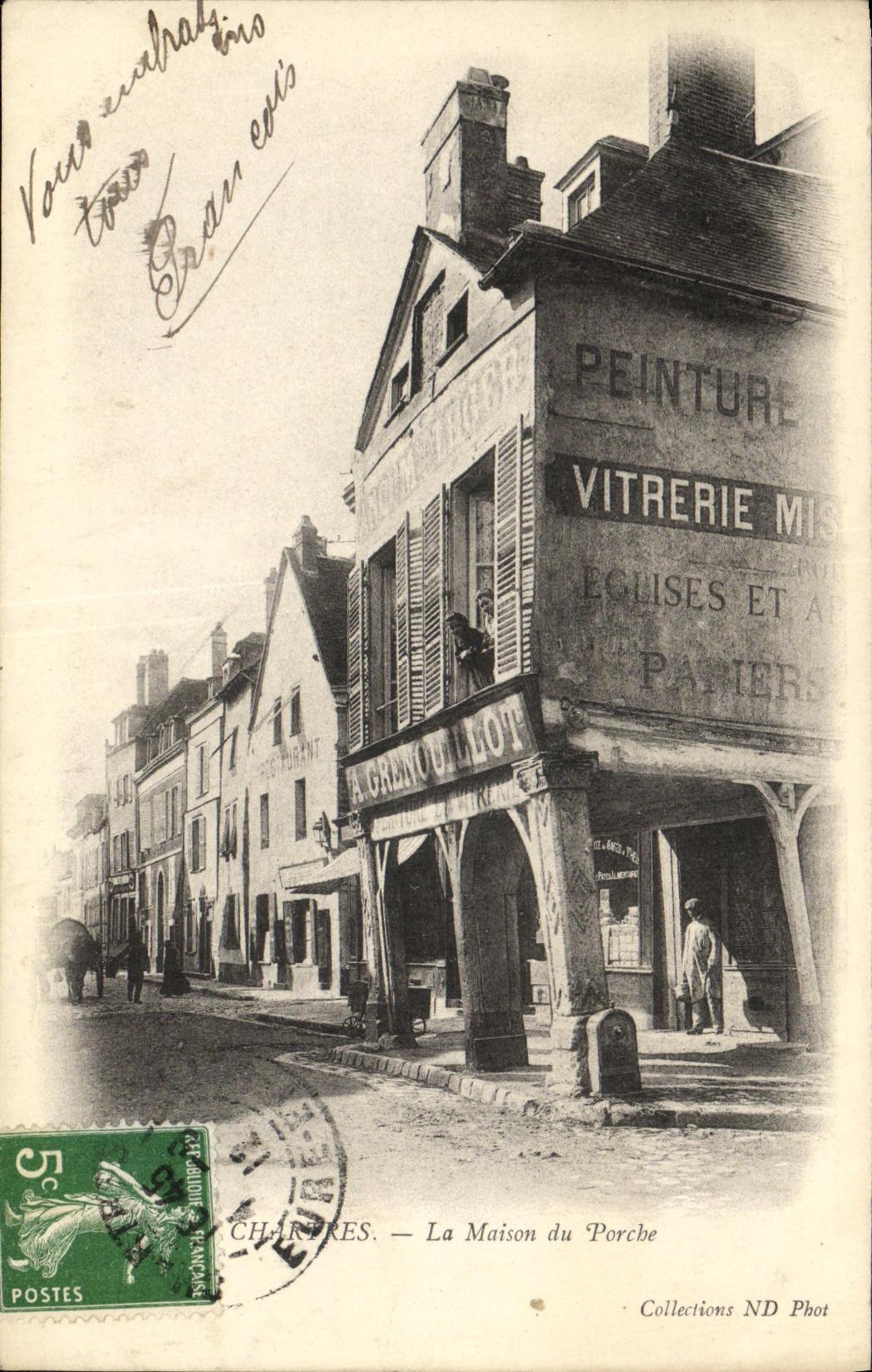 CPA Chartres La Maison du Porche Grenouillot