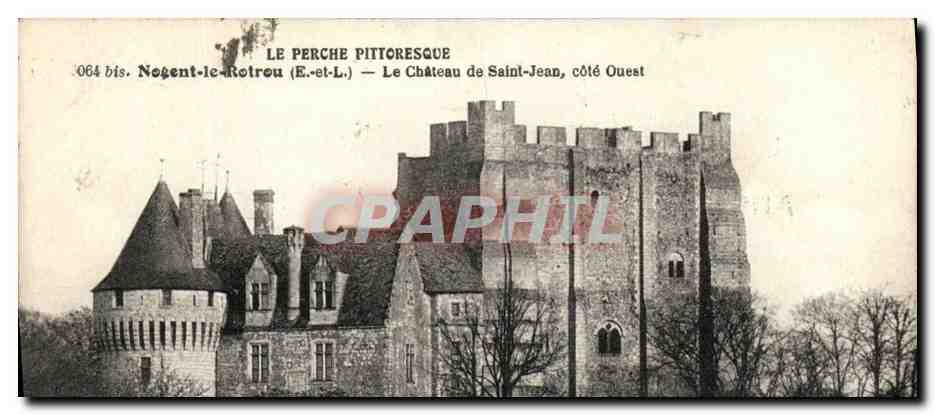 Le Perche pittoresque — Le Château de Saint-Jean, côté Ouest — Nogent-le-Rotrou (E.-et-L.), n° 064 bis