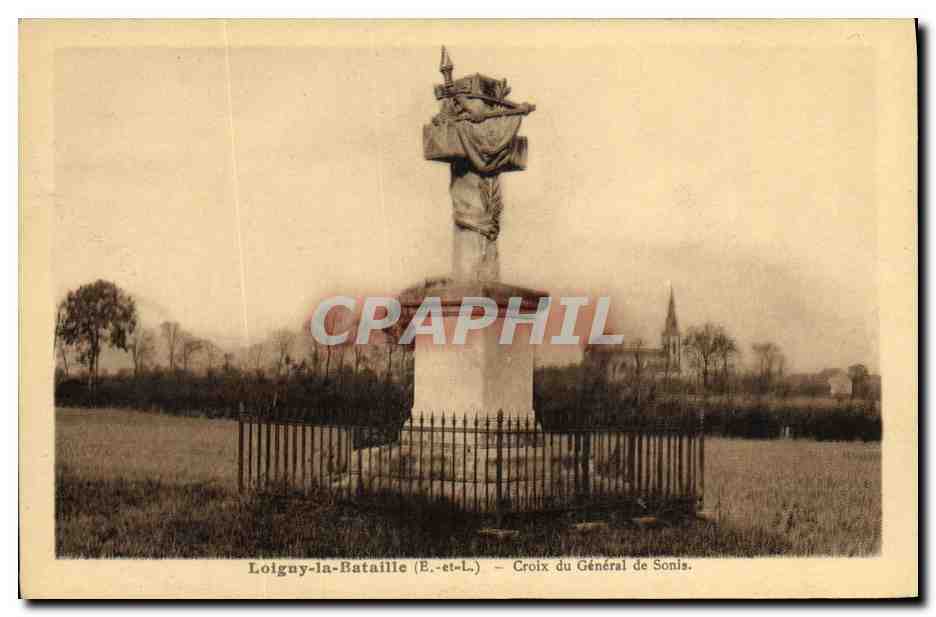 Loigny-la-Bataille (E.-et-L.) — Croix du Général de Sonis.