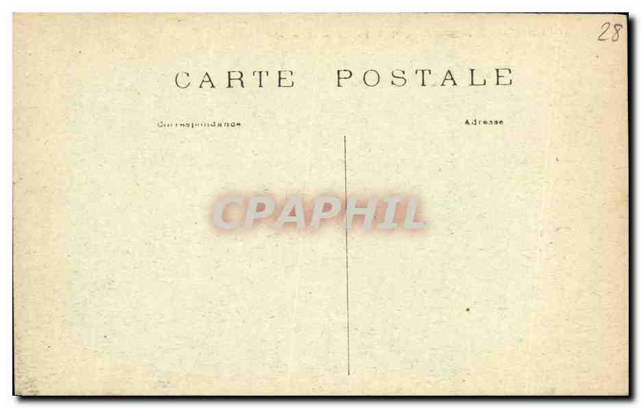 CPA Saint Christophe La Ferme et le Loir — Rückseite