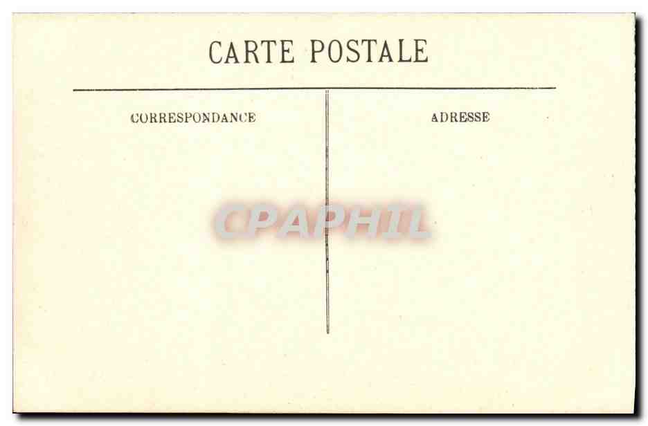 CPA Eglise De Brou La Visitation Le Retable — Verso