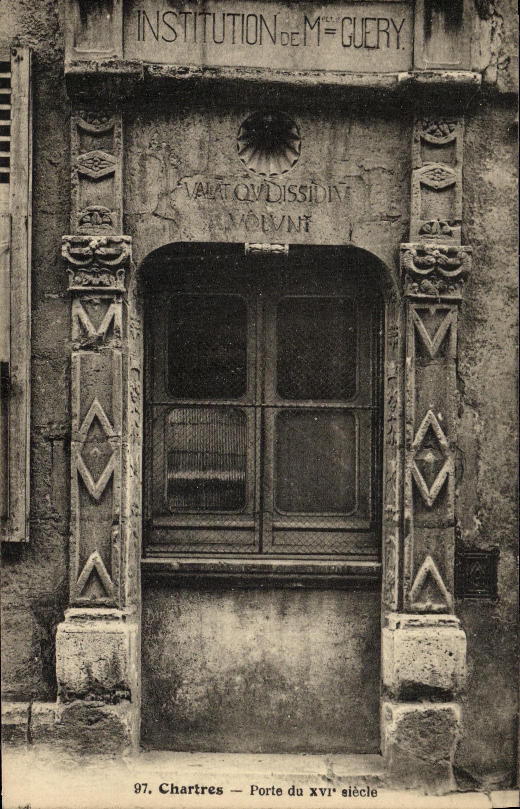 CPA Cathedrale de Chartres Porte du 16eme