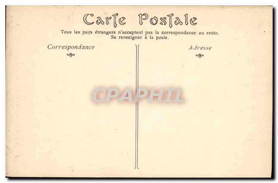 CPA Cathedrale de Chartres L Ane Qui Veille — Verso