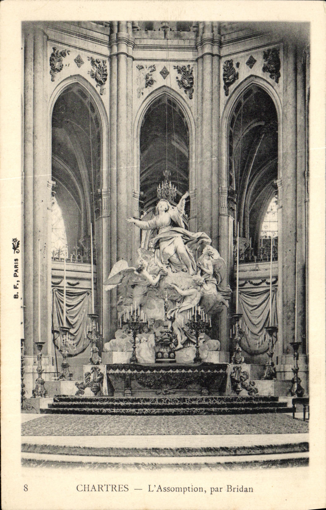 Chartres — L'Assomption, par Bridan — B.F. Paris, n°8
