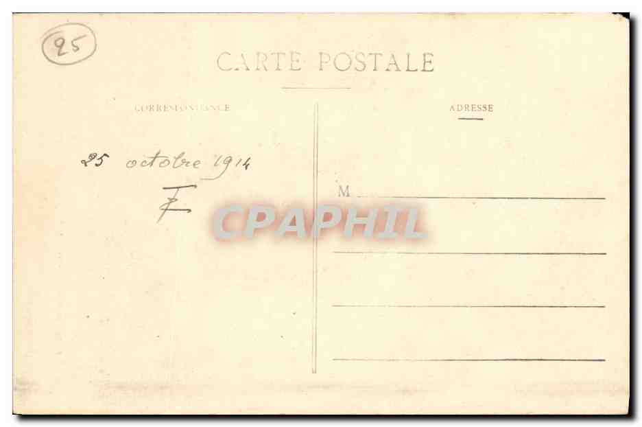 Abbaye de Montbenoît — Les Stalles — Samson et Dalila — Éditeur Le Doubs Pittoresque, n°47 — Verso