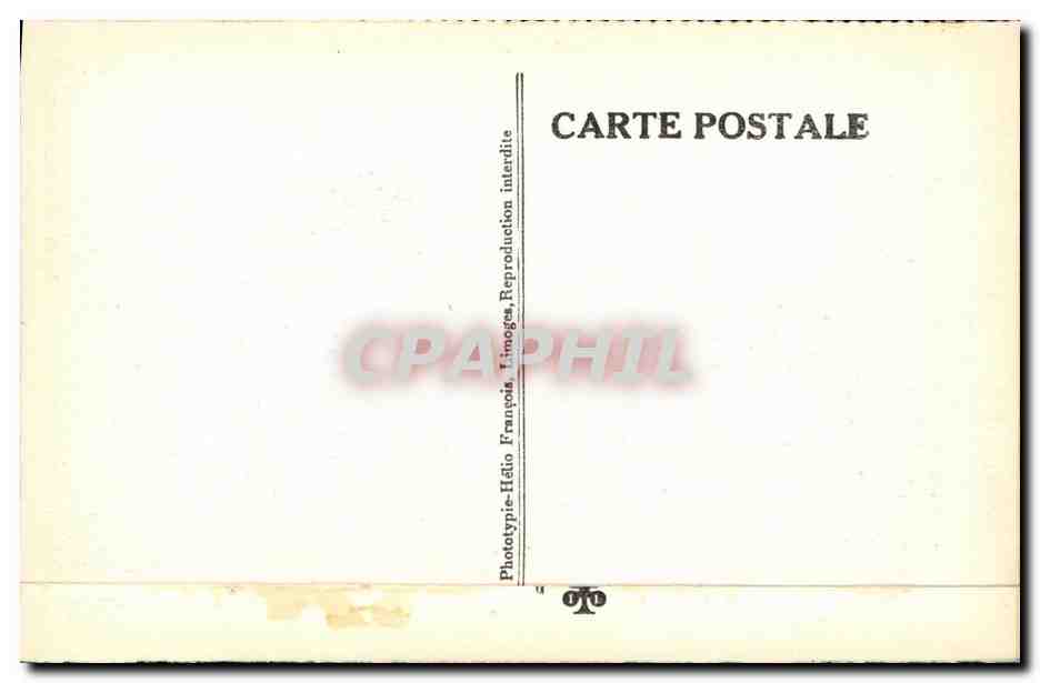 CPA Laugerie Basse Grotte du Grand Roc La vierge et l enfant — Rückseite