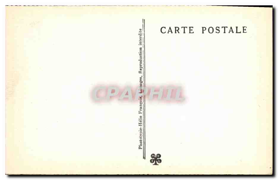 CPA Laugerie Basse Grotte du Grand Roc Le Nid de Serpents — Back