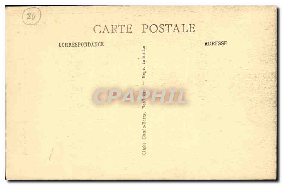 D.B. - CADOUIN (Dordogne) — The Cloisters (Historic Monument) — The Confession — Back