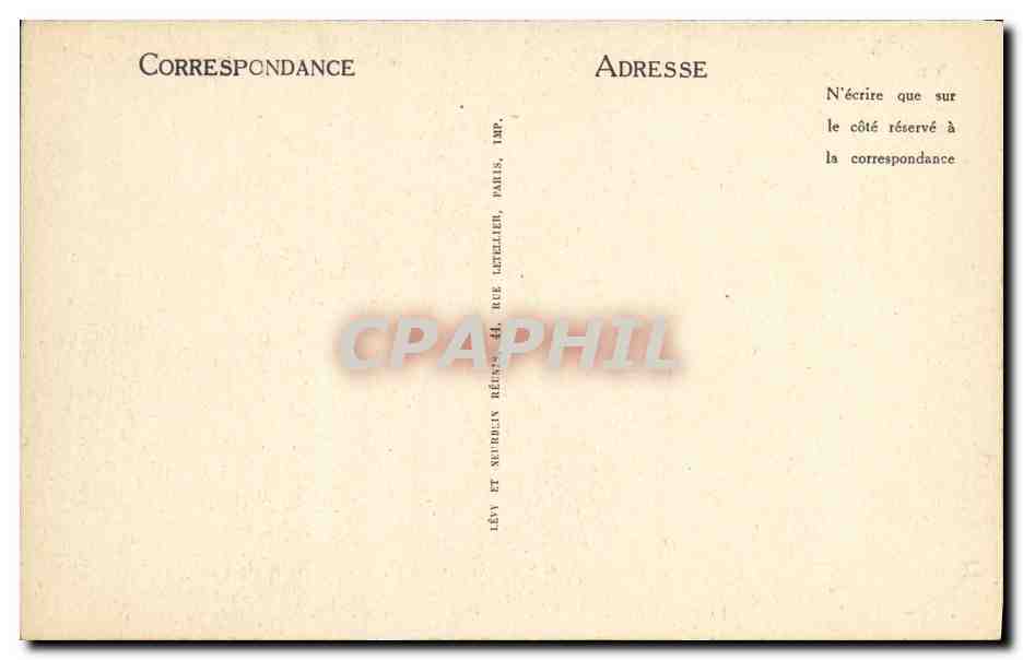 CPA Chartres Le Faite de La Porte Principale de La Cathedrale — Verso