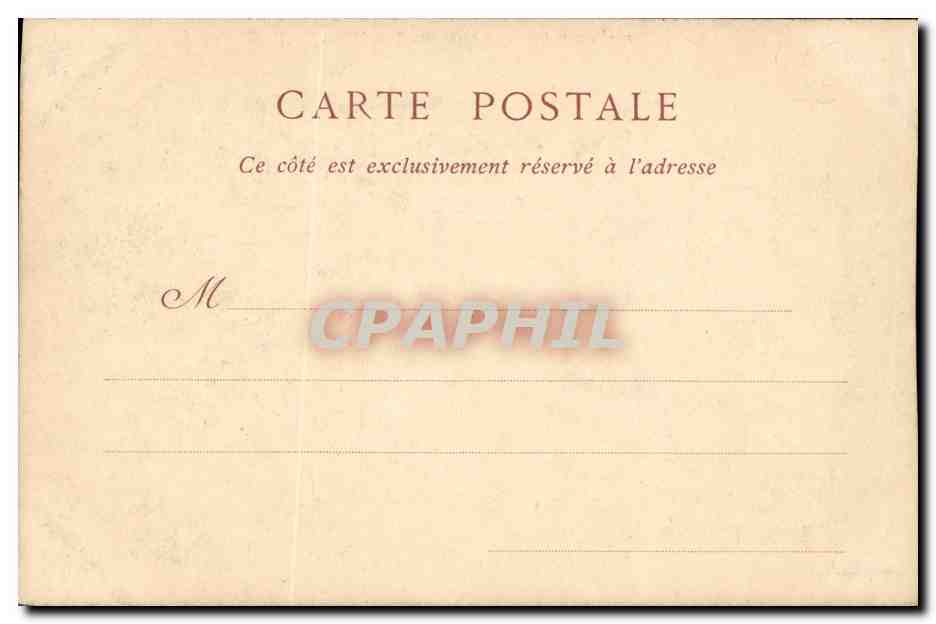 CPA Environs de Chartres Leves Asile d Aligre la Chapelle — Rückseite