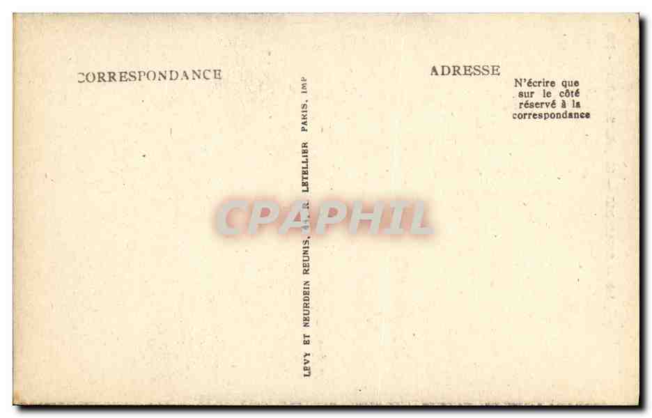 CPA Chartres Chapelle Saint Piat — Verso