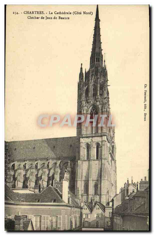 CPA Chartres La Cathedrale Clocher de Jean de Beauce