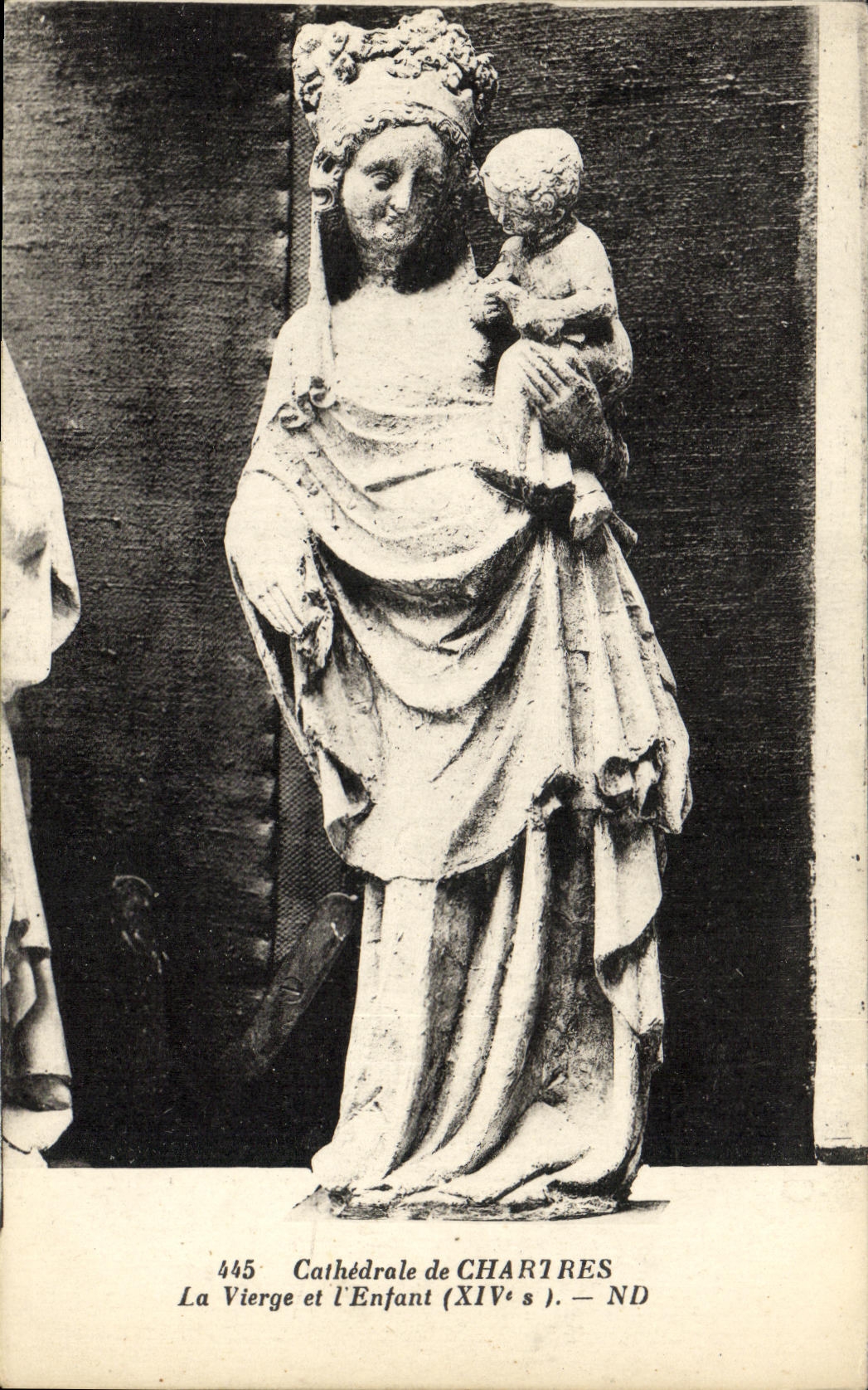 La Vierge et l'Enfant — Cathédrale de Chartres — ND